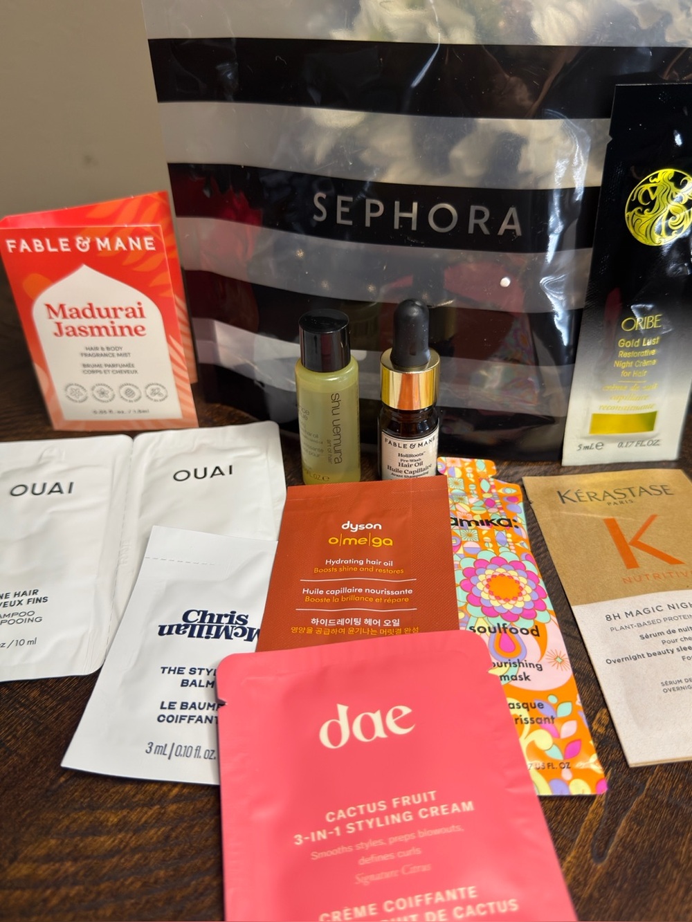 Sephora Collection Hair Care Sample bundle